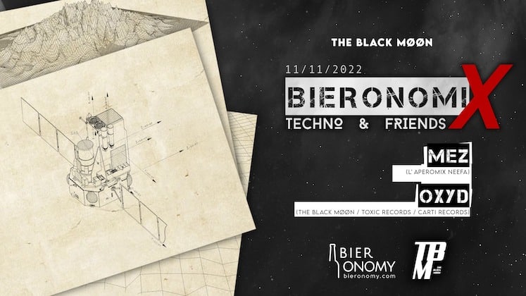 Bieronomix The Black Moon Techno Soirée Bieronomy Bar